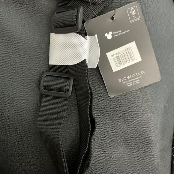 Disney Bioworld Mickey and Minnie Mouse Mini Backpack Black NWT *** - Picture 4 of 13